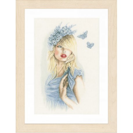 Telpakket kit Blauwe vlinders  PN-0155691