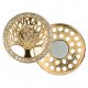 Magnetische broche boom 45mm goud   64266-GO