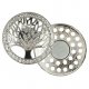 Magnetische broche boom 45mm zilver  64266-NI
