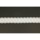 Nylon stretch kant 40mm Wit 009