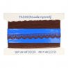 25 mtr Nylon kant 20mm  Bruin  N076-881