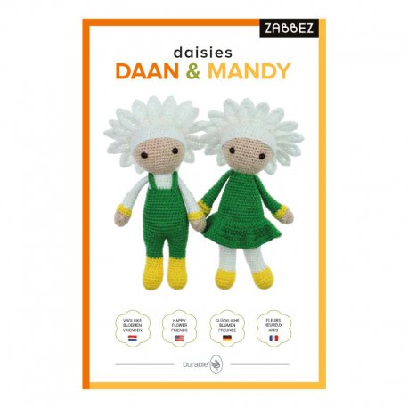 Zabbez daisies Daan & Mandy (pkt)* 014.198