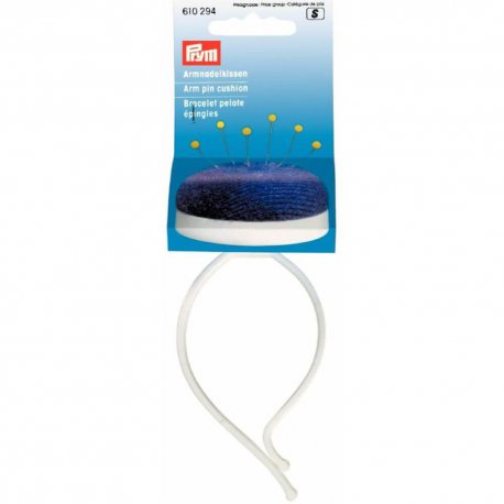Prym Armbandkussen met armband donkerpaars-wit