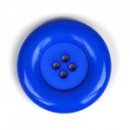 35x Knoop Dill 28mm blauw Carnaval