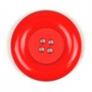 20x Knoop Dill 50mm rood Carnaval