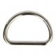 Gesloten D-ringen metaal 30mm zwart nikkel