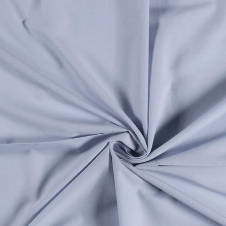 Katoen Voile Uni 03649 blauw 003