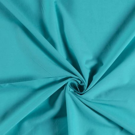 Katoen Voile Uni 03649 blauw 004