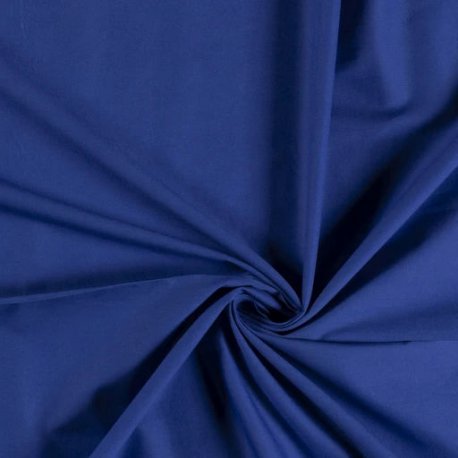 Katoen Voile Uni 03649 blauw 005