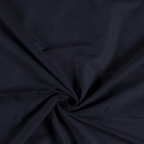 Katoen Voile Uni 03649 blauw 008