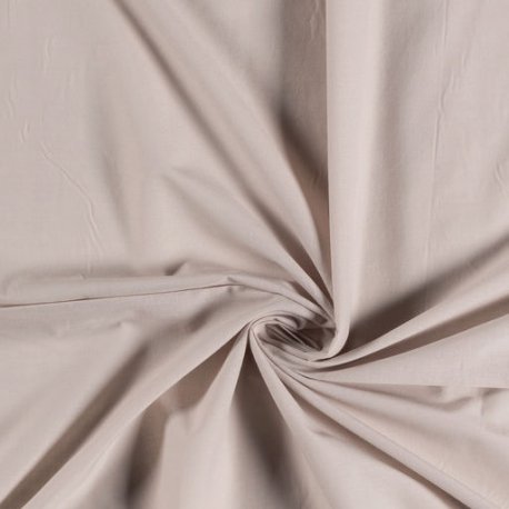 Katoen Voile Uni 03649 beige 052