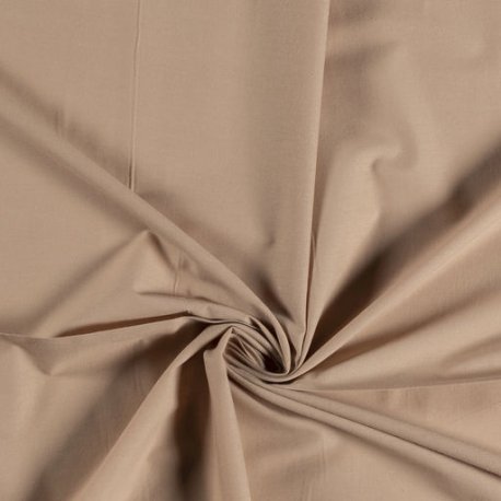 Katoen Voile Uni 03649 beige 053