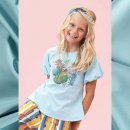 Stof voor shirt model Celma uit Stitched By You lente zomer 2020 art 13598 blauw 004