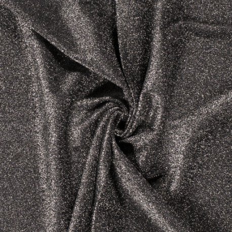 Jersey met Lurex 04377 Zwart 069