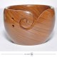 Durable houten yarn bowl 020.1064