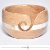 Durable houten Yarn Bowl 020.1070