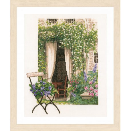 Telpakket kit Romantisch tuinraam