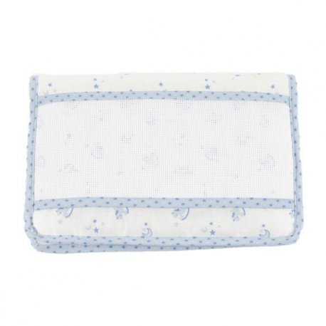 DMC Baby Stars baby boek omslag blauw 18x25cm  RS2628-BLAUW