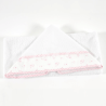 DMC Baby Stars badcape roze 82x78cm  RS2629-ROZE