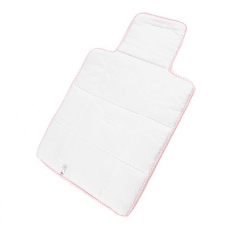 DMC Baby Stars verschoningsmat opvouwbaar roze 50x78cm RS2630-ROZE