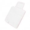 DMC Baby Stars verschoningsmat opvouwbaar roze 50x78cm RS2630-ROZE
