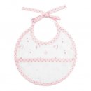 DMC Baby Stars geboorte slabbetje 21x19cm roze RS2624-ROZE