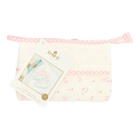 DMC Baby Stars toilettas roze 18x9cm  RS2627-ROZE