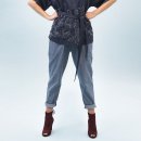 LET OP ALLEEN KLEUR 2 EN 8 Stof voor broek Model Kara uit Stitched by You voorjaar zomer 2020 art 13037 blauw 003