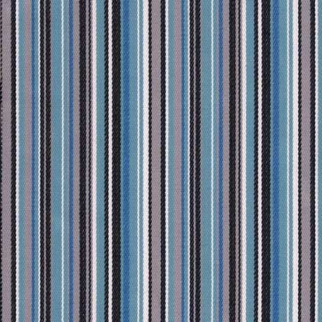 Strepen Bray Sunproof Hemelsblauw 040