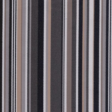 Strepen Nicobar Sunproof Antraciet 160