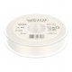 Satijn Luxe  Double Face band - Lint Wit 401
