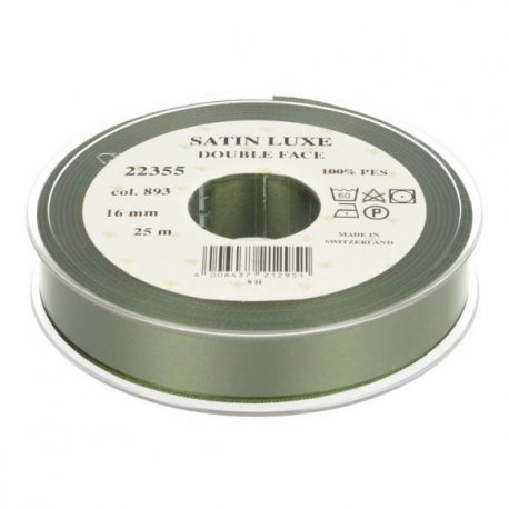 Satijn Luxe  Double Face band - Lint Groen 0893