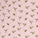 Ottoman met vogels 01465 roze 012