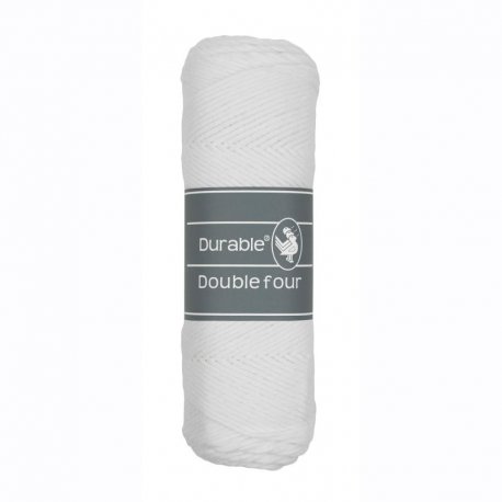Durable Double Four Katoen  010.69 Wit 310