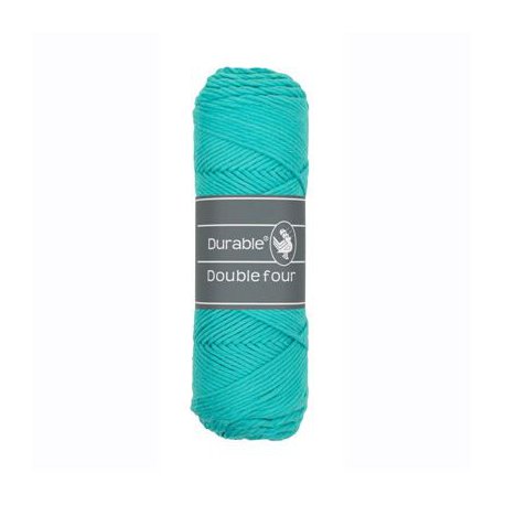 Durable Double Four Katoen  010.69 Aqua 338