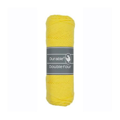 Durable Double Four Katoen  010.69 Bright Yellow 2180