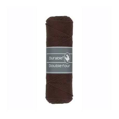 Durable Double Four Katoen  010.69 Dark Brown 2230