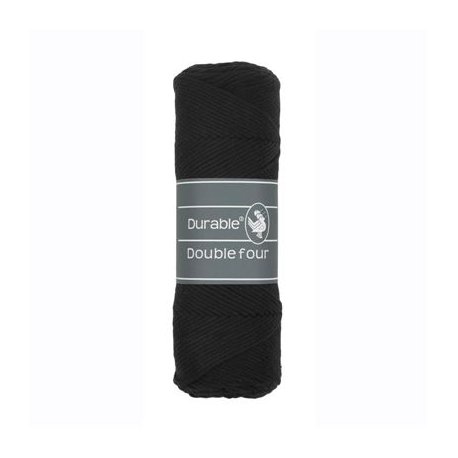 Durable Double Four Katoen  010.69 Black 325