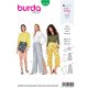 Burda 6199 Broeken Jonge mode