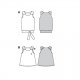 Burda 6201 Tops Jonge mode