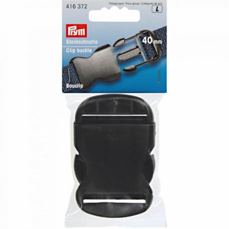 Prym Klikgespen sterk KST 40 mm zwart  416.372