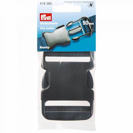 Prym Klikgespen KST 50mm zwart  416.380