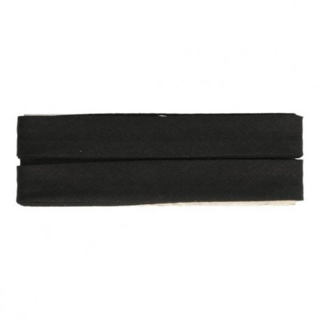 Dox Biaisband katoen 20mm  63505-20 Zwart 000