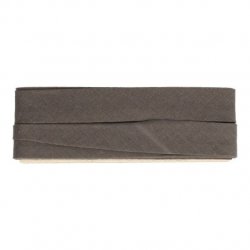 Dox Biaisband katoen 20mm  63505-20 Grijs 001