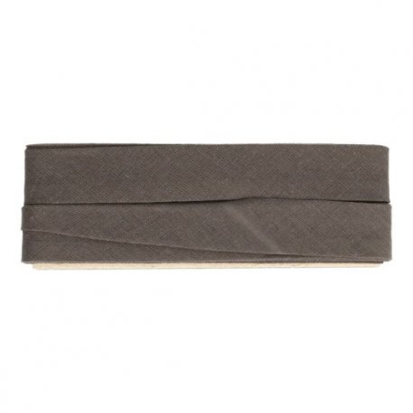 Dox Biaisband katoen 20mm  63505-20 Grijs 001