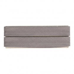 Dox Biaisband katoen 20mm  63505-20 Grijs 002
