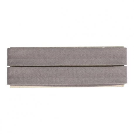 Dox Biaisband katoen 20mm  63505-20 Grijs 002