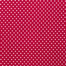 Poplin Katoen met Stippen 05570 Rood 015