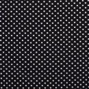 Poplin Katoen met Stippen 05570 zwart 069