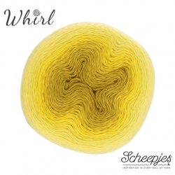 Whirl Scheepjeswol groen geel 551 Daffodil Dolally